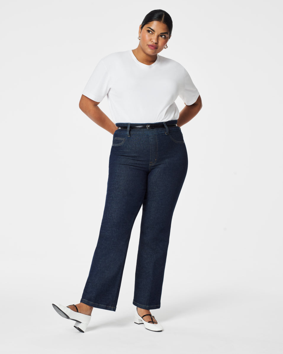 SPANX Women's Retro Light Wash Stretch Flare Jeans (as1, Alpha, x_s,  Regular, Regular, XS) at  Women's Jeans store