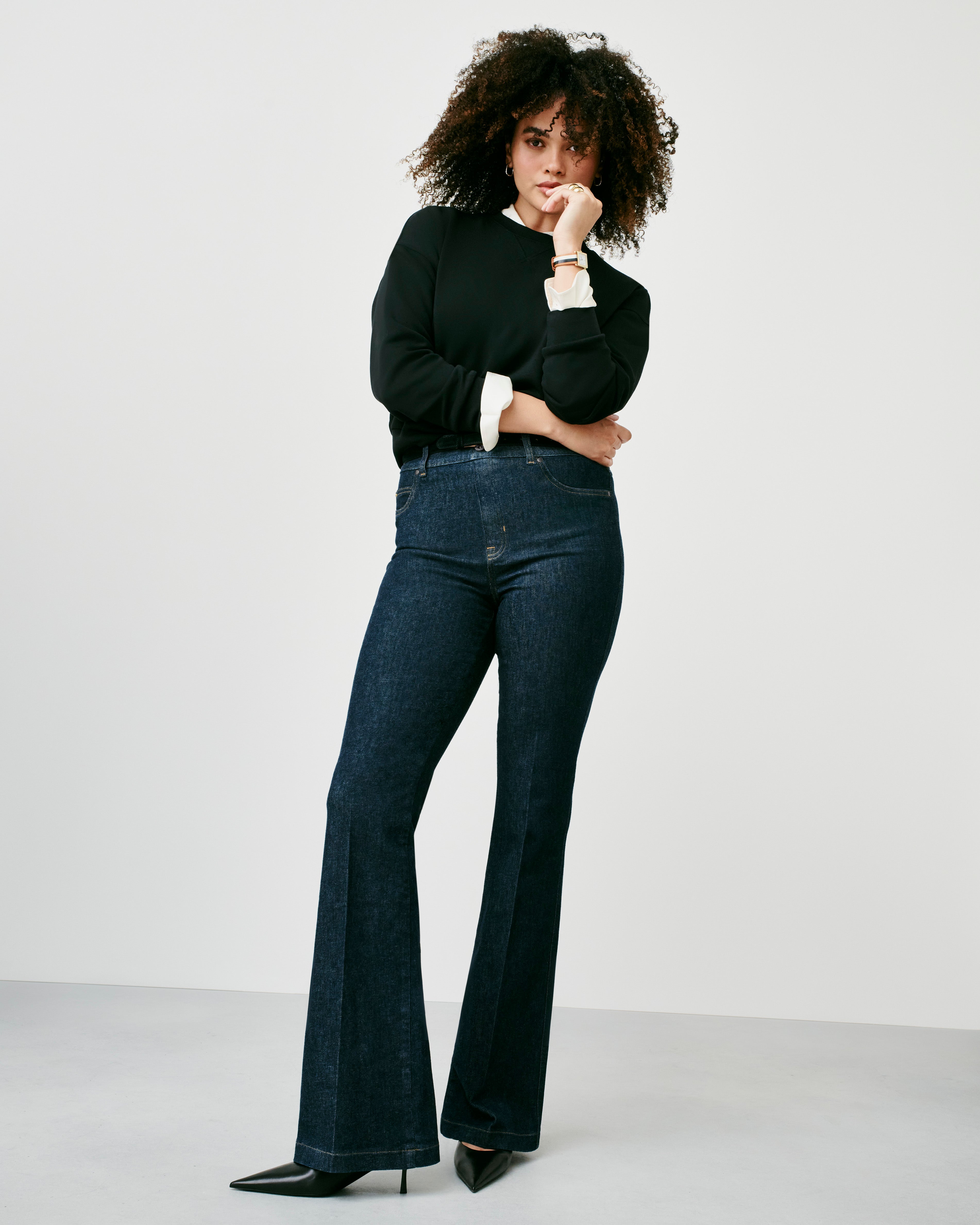 Spanx fashion jeans plus size