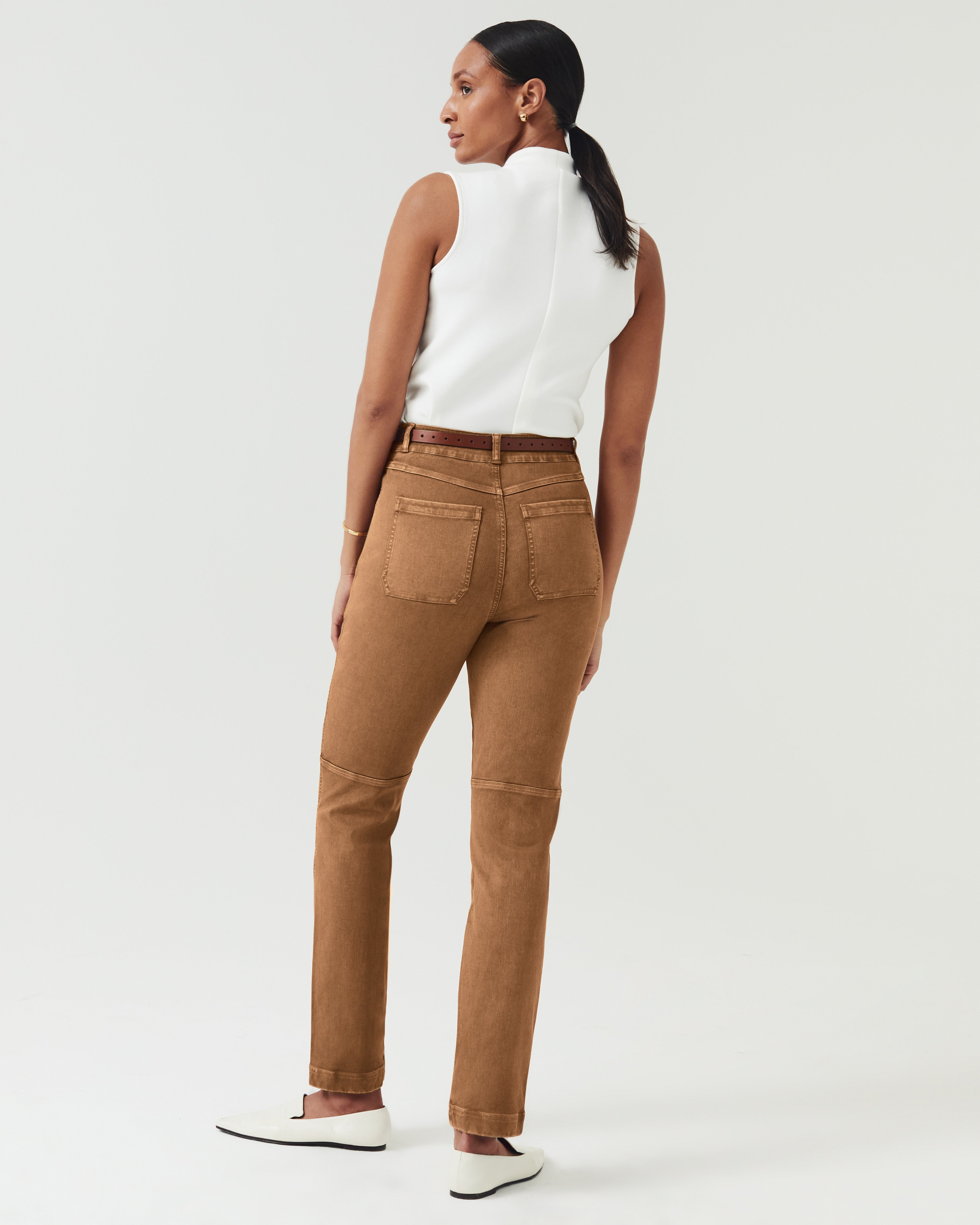 SPANX on X: Super-soft, pull-on and versatile, Stretch Twill
