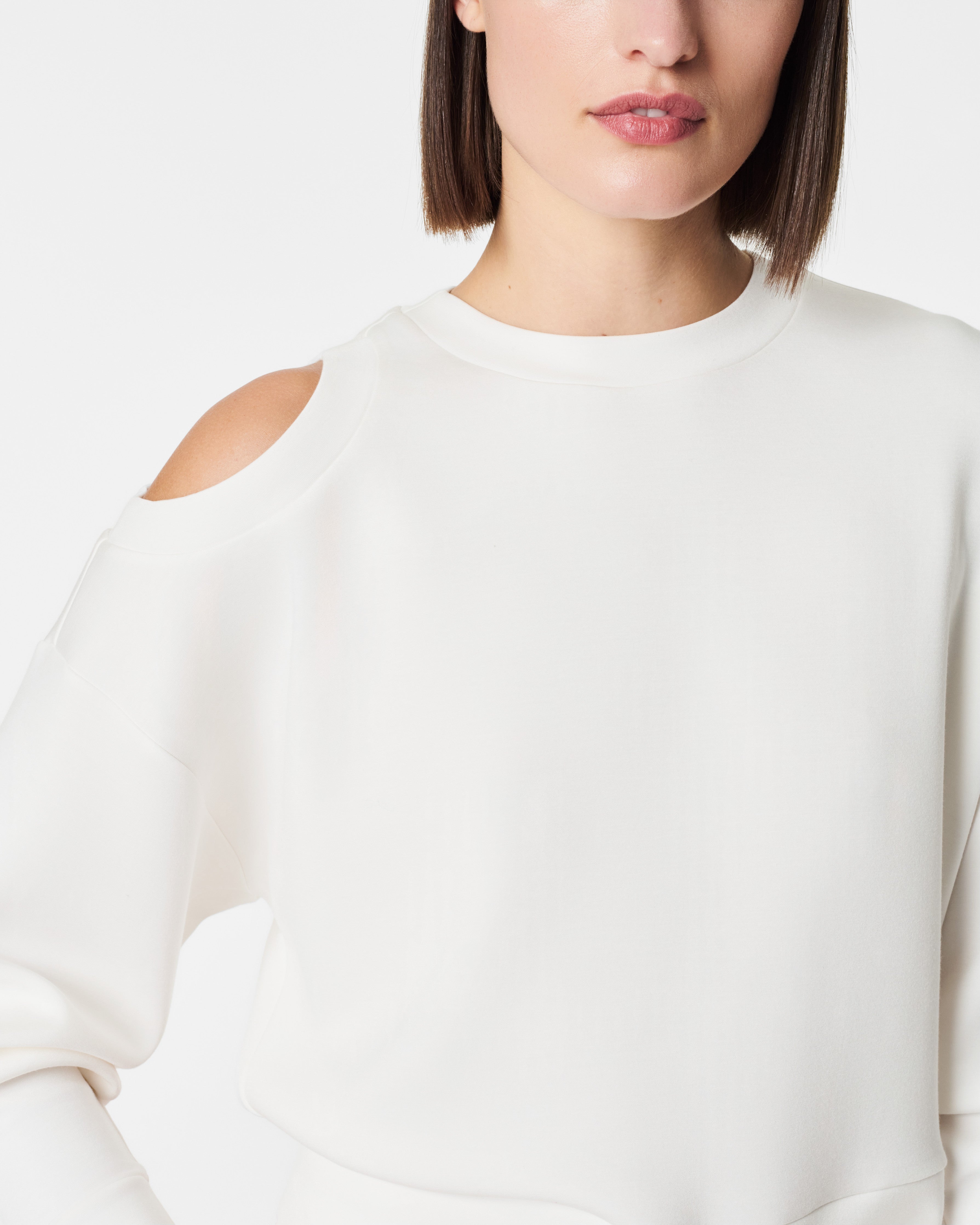 Spanx AirLuxe At the Hip Pullover - ShopStyle Tops