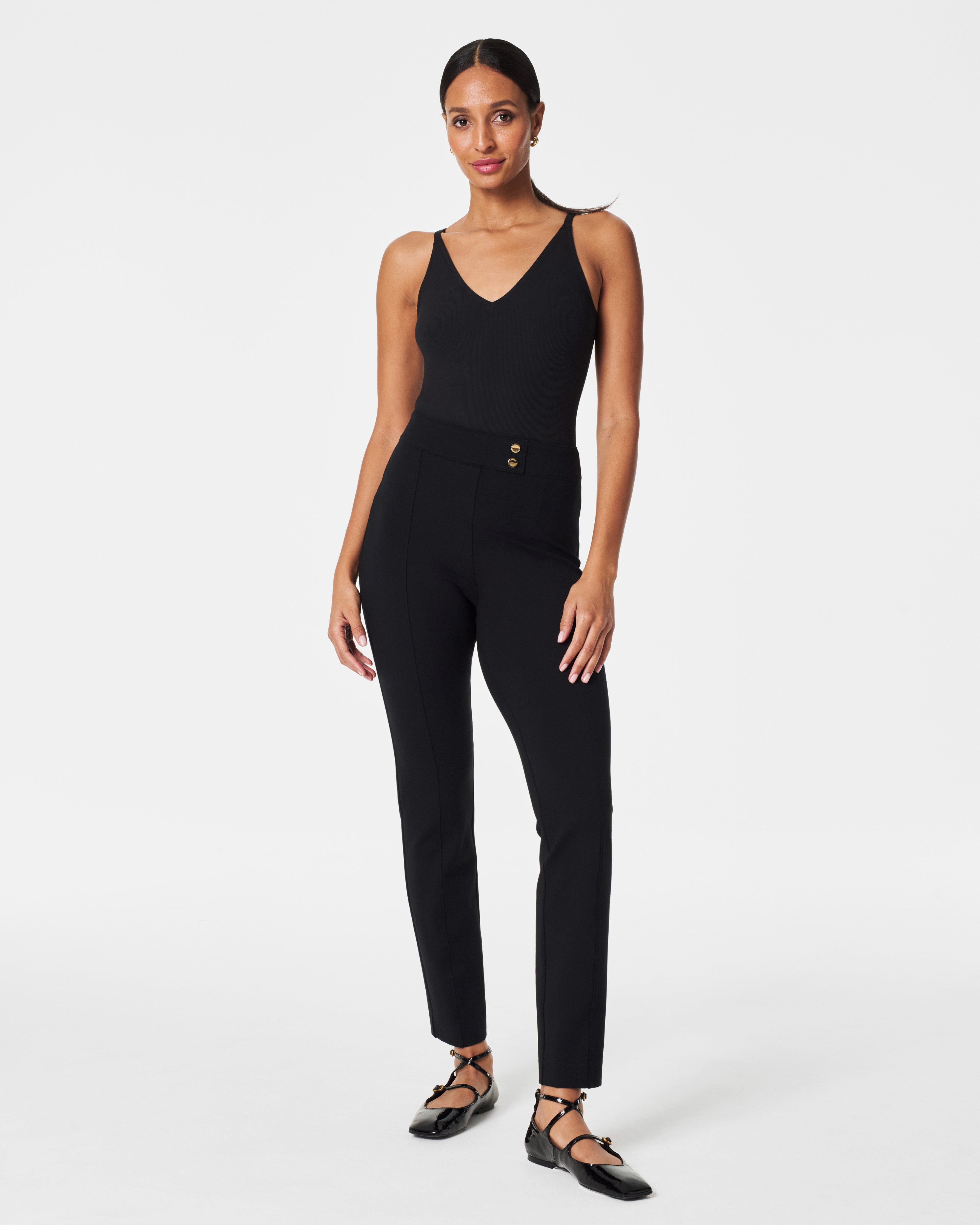 Suit Yourself Racer Ribbed Bodysuit – Spanx