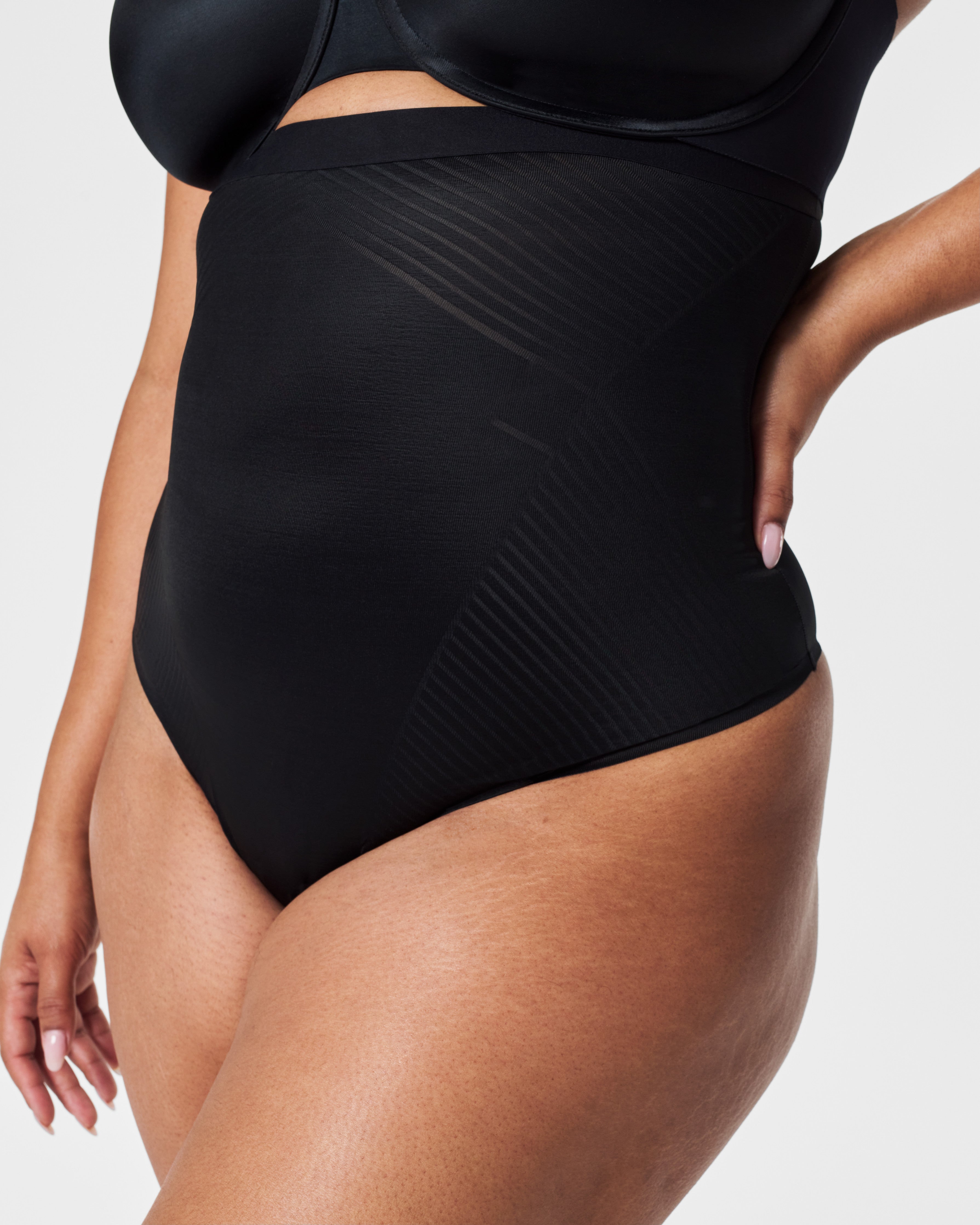 It's our little secret! @Spanx Thinstincts 2.0 features LYCRA® FitSense™  technology for a seamless look and breathable feel. Shop now
