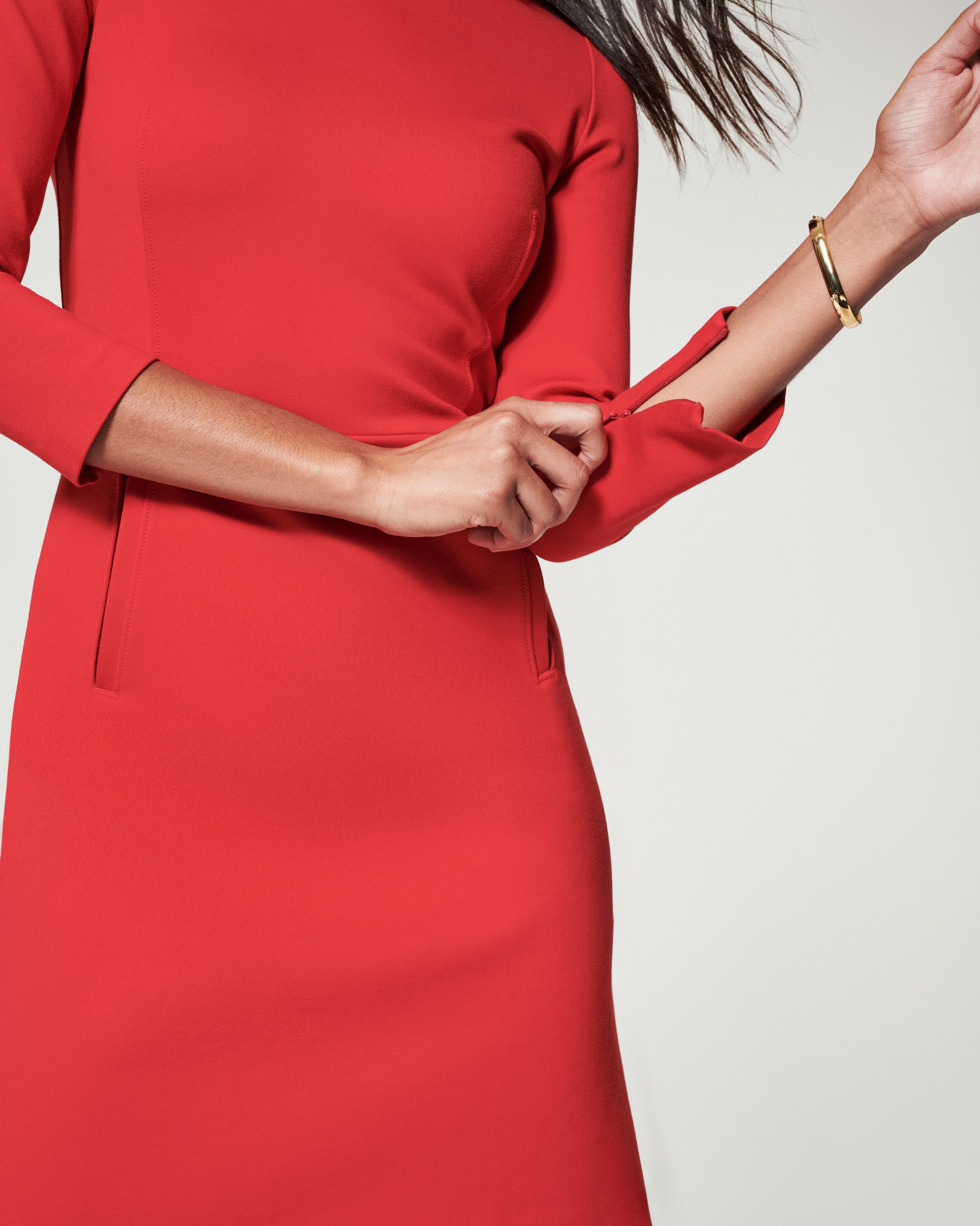 SPANX THE PERFECT FIT AND FLARE DRESS - Monkee's of