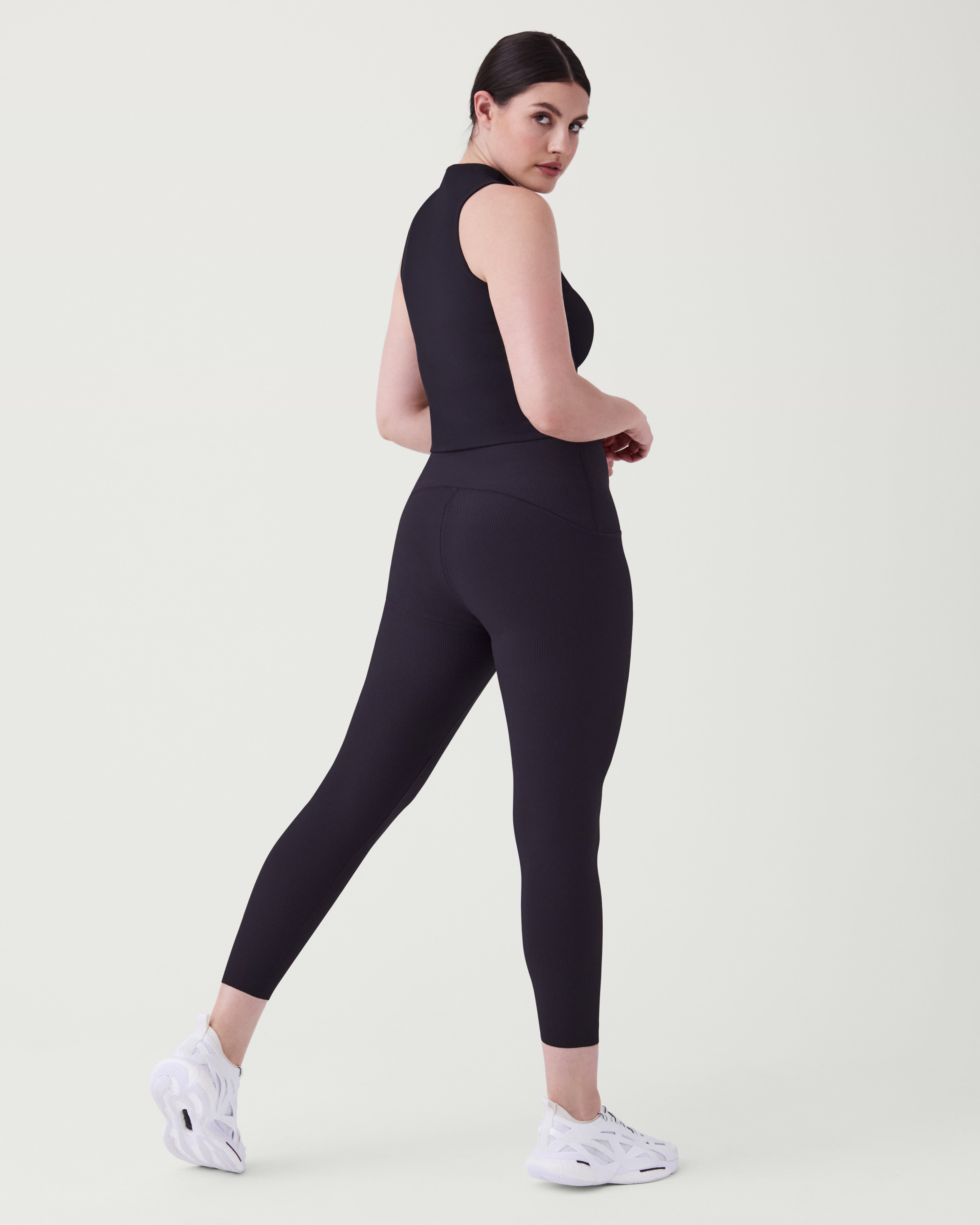 Spanx Booty Boost Active 7/8 Leggings - ShopStyle Plus Size Pants