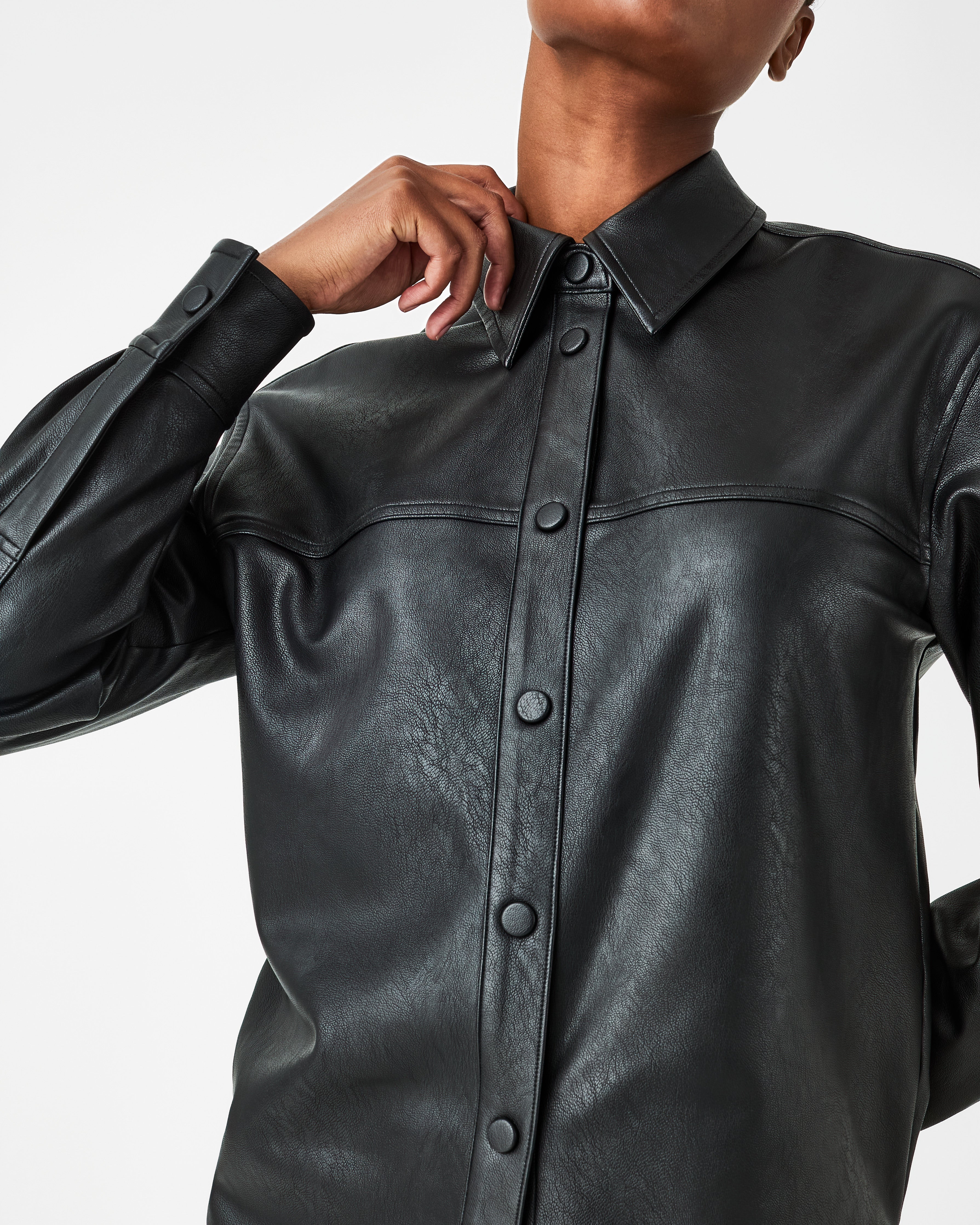 Spanx Leather Like Moto Jacket – Bates Boutique