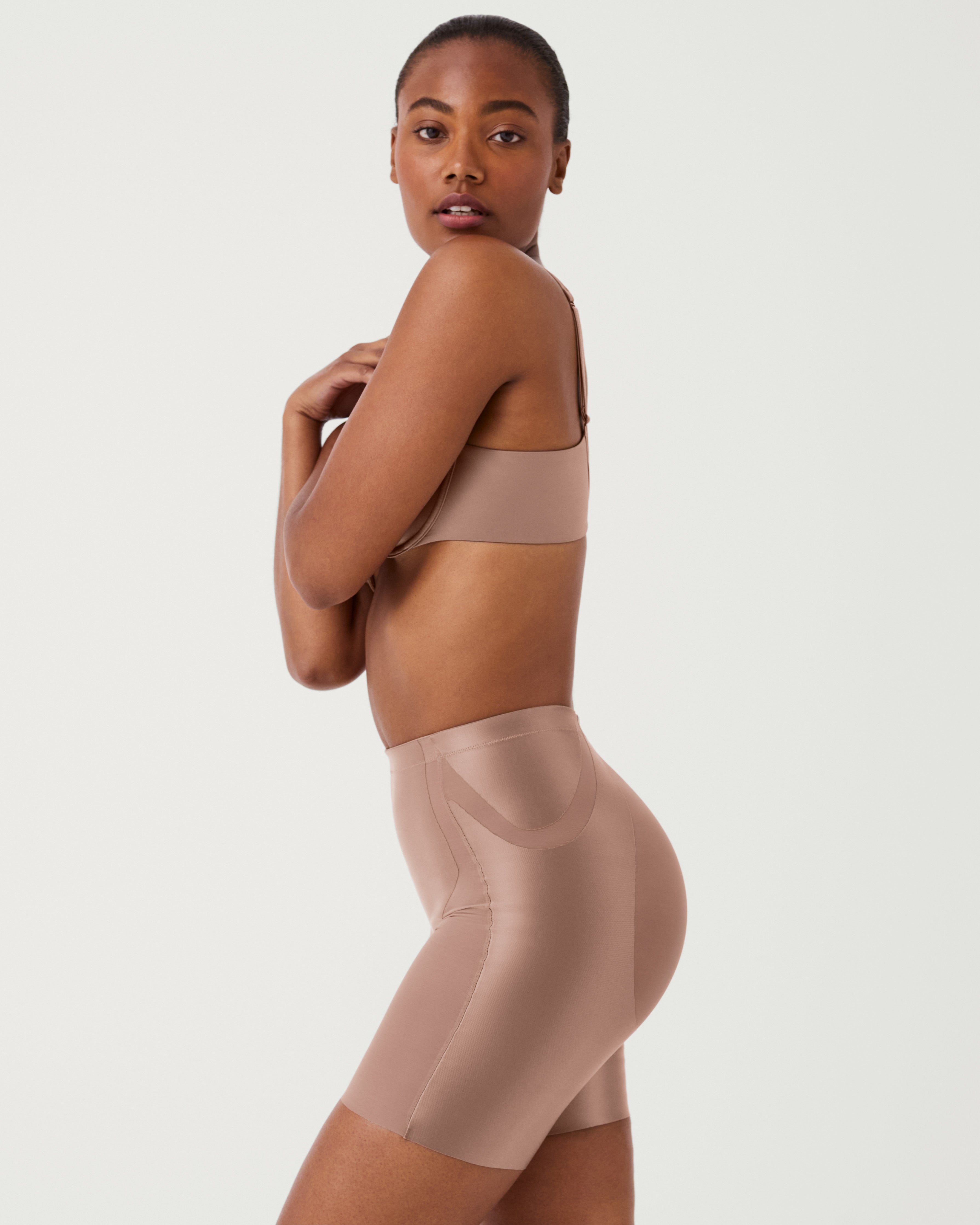 Women Body Shaper Tummy Control Shapewear High Waist Mid-Thigh Slimmer  Shorts Underwear Butt Lifter Bodysuit Panties (Beige, X-Small - Small) at   Women's Clothing store