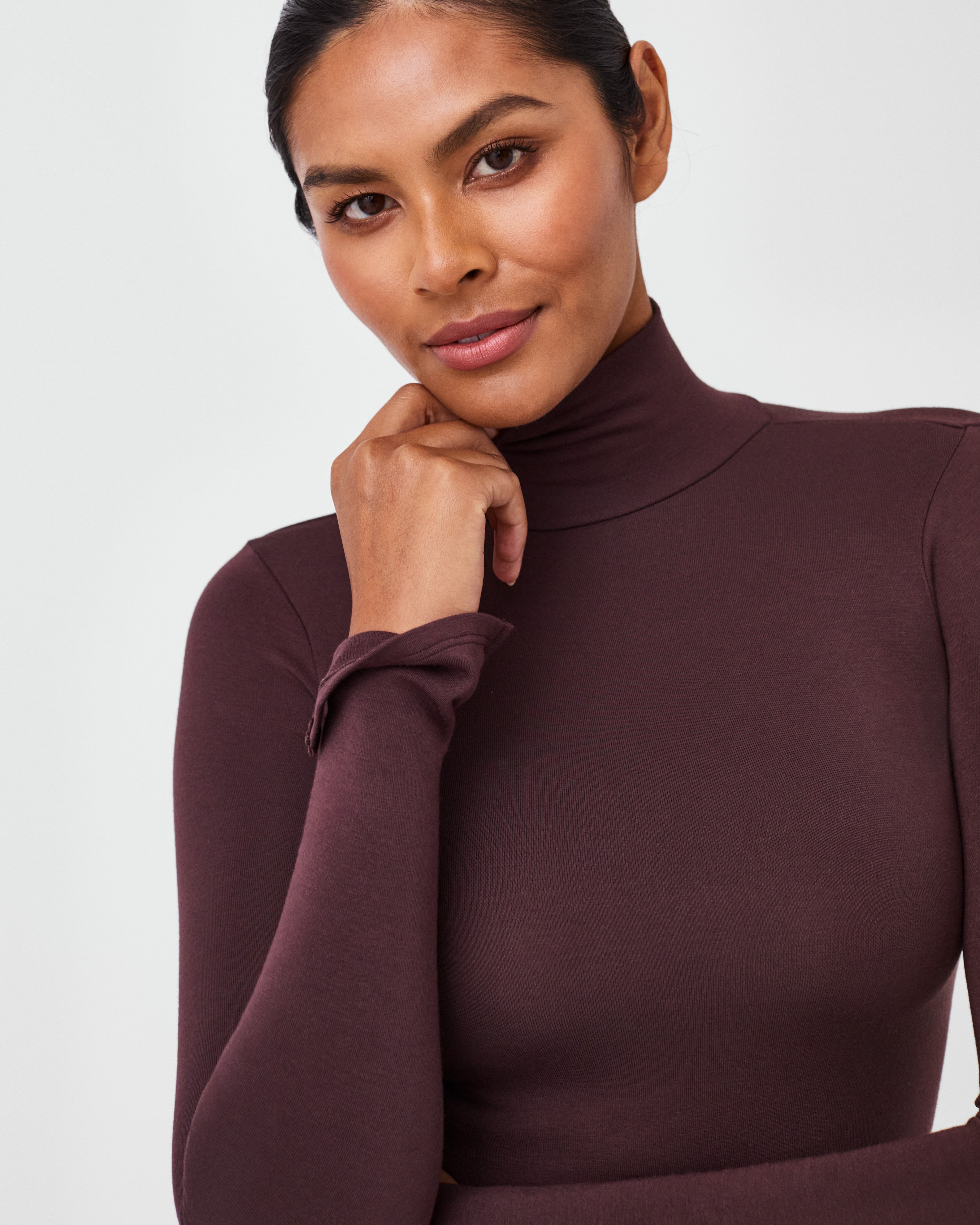 This Ultra-Cozy Spanx Turtleneck Is Selling Out Thanks to 1 Detail