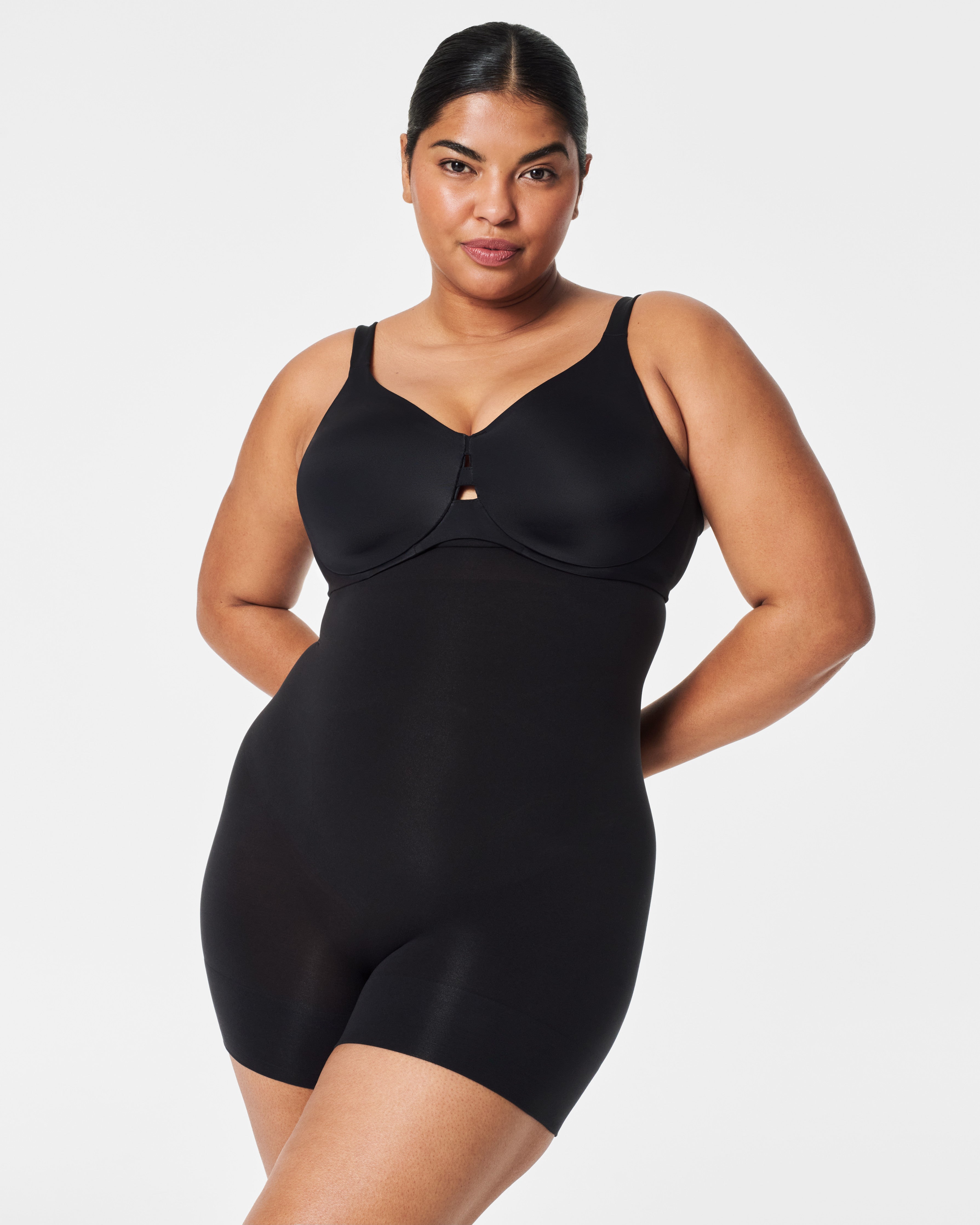 Spanx Everyday Seamless Shaping-High-Waisted Shorty In Black