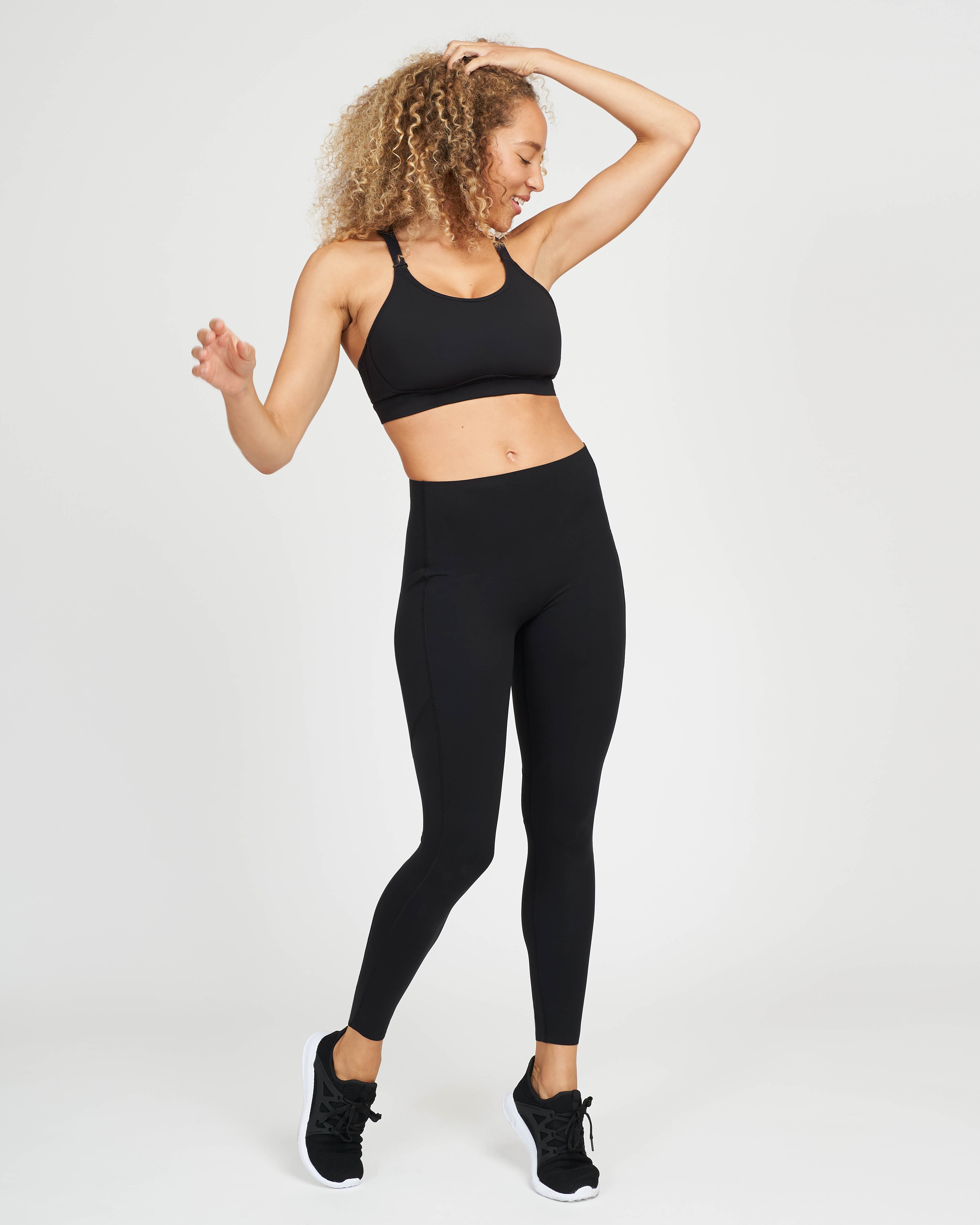 The SPANX Booty Boost Active Leggings: 7/8 Black, 40% OFF