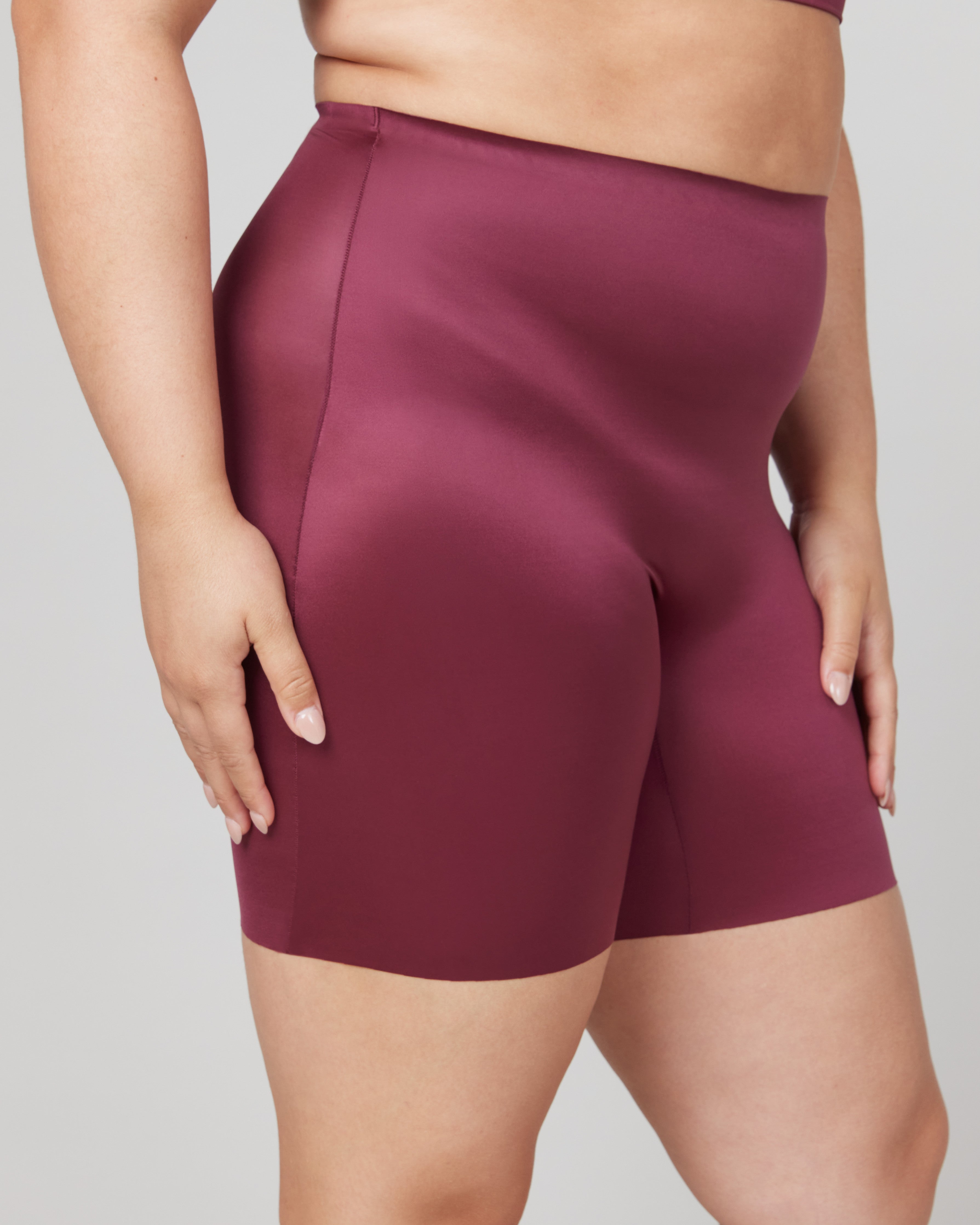 Shaping Satin Mid-thigh Short curated on LTK
