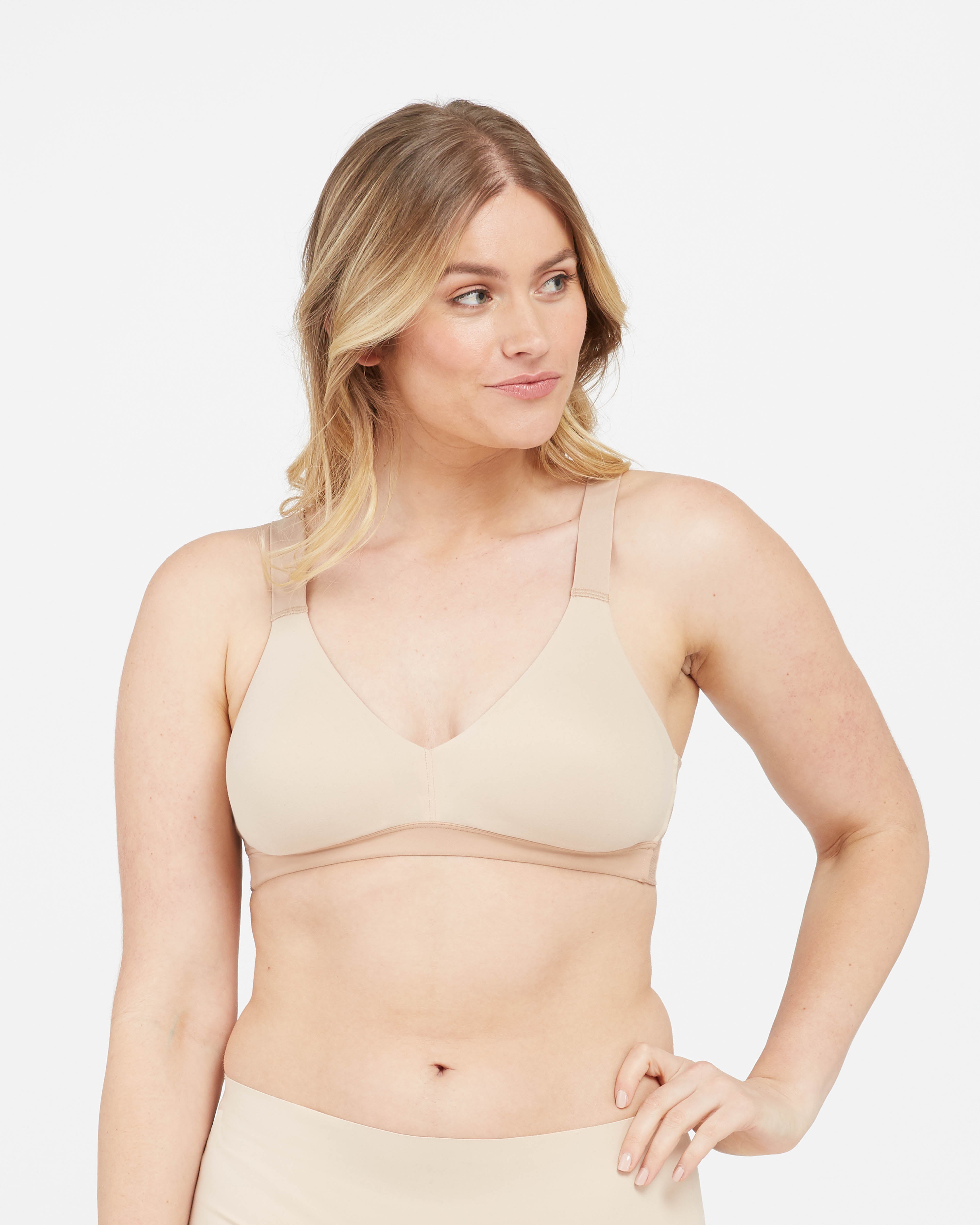 SPANX 30011R Bra-llelujah!® Lightly Lined Front Close ~ SANGRIA ~ 34C ~ NWT  $68 