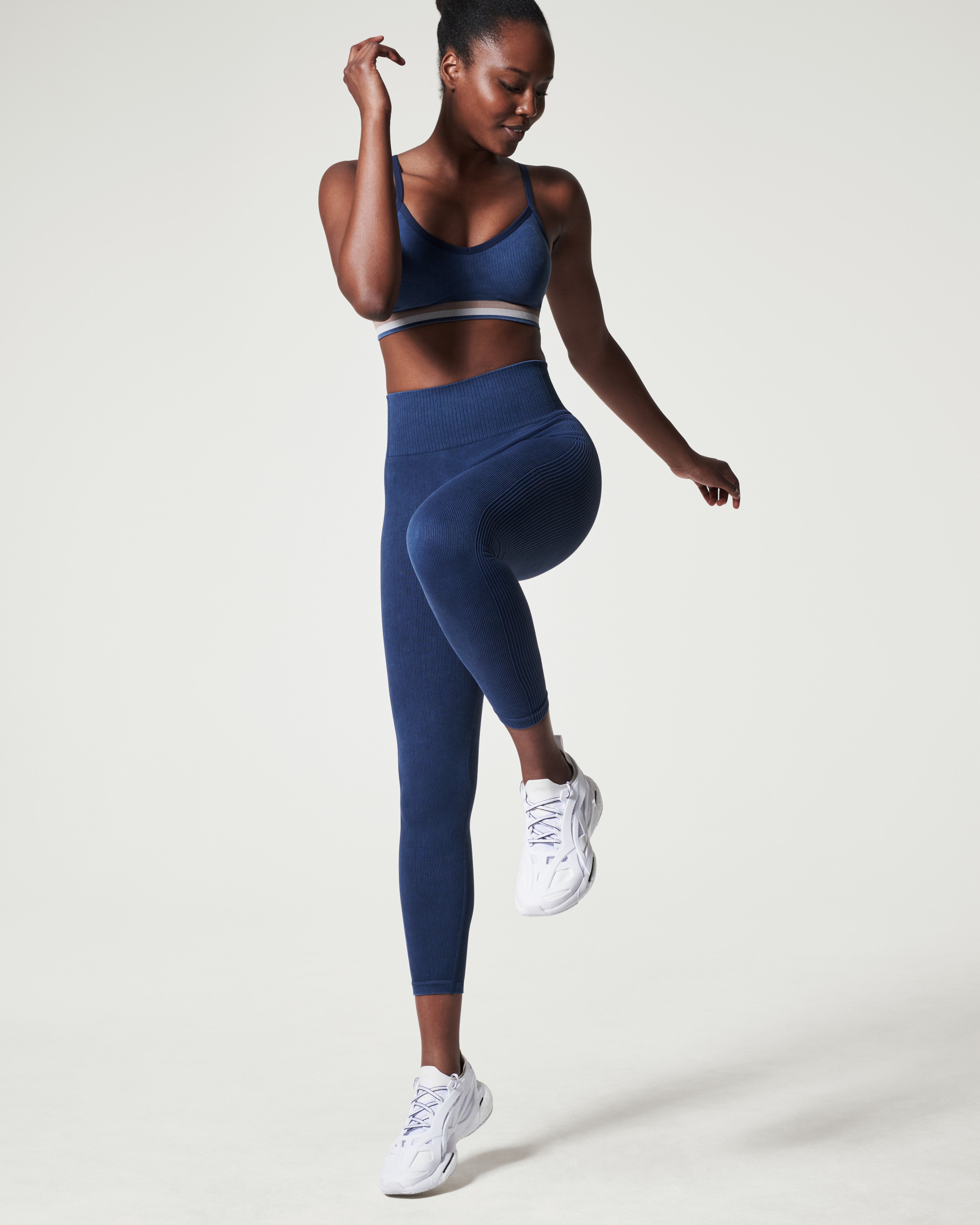 Nike One Performance Leggings Dri-fit Petrol Blue Leggings with