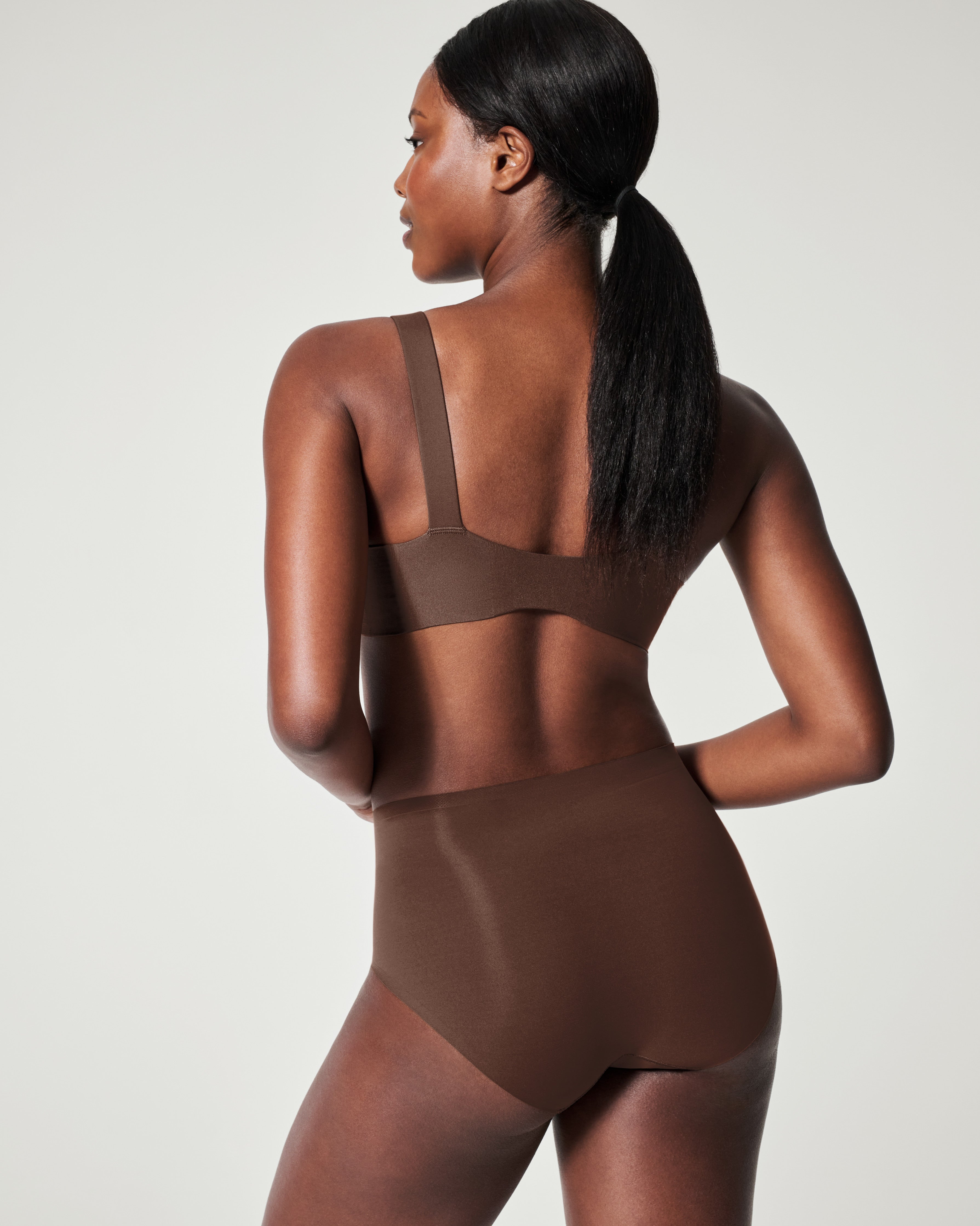 SPANX Ahhh-llelujah® Briefs Chestnut Brown One Size (XS-XL) at   Women's Clothing store