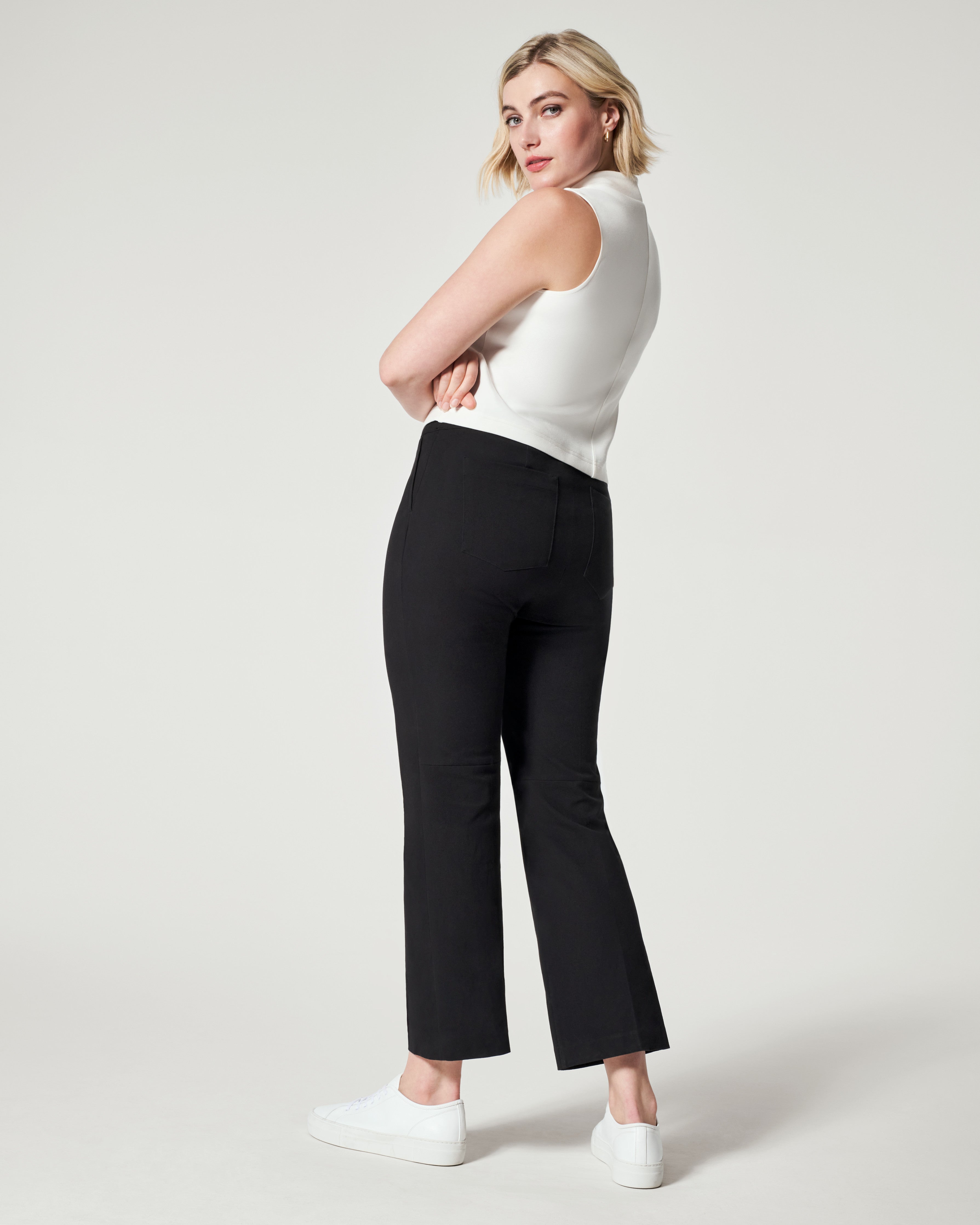 Perfect Pant Kick Flare Classic Black - SPANX – Jackie Z Style Co.