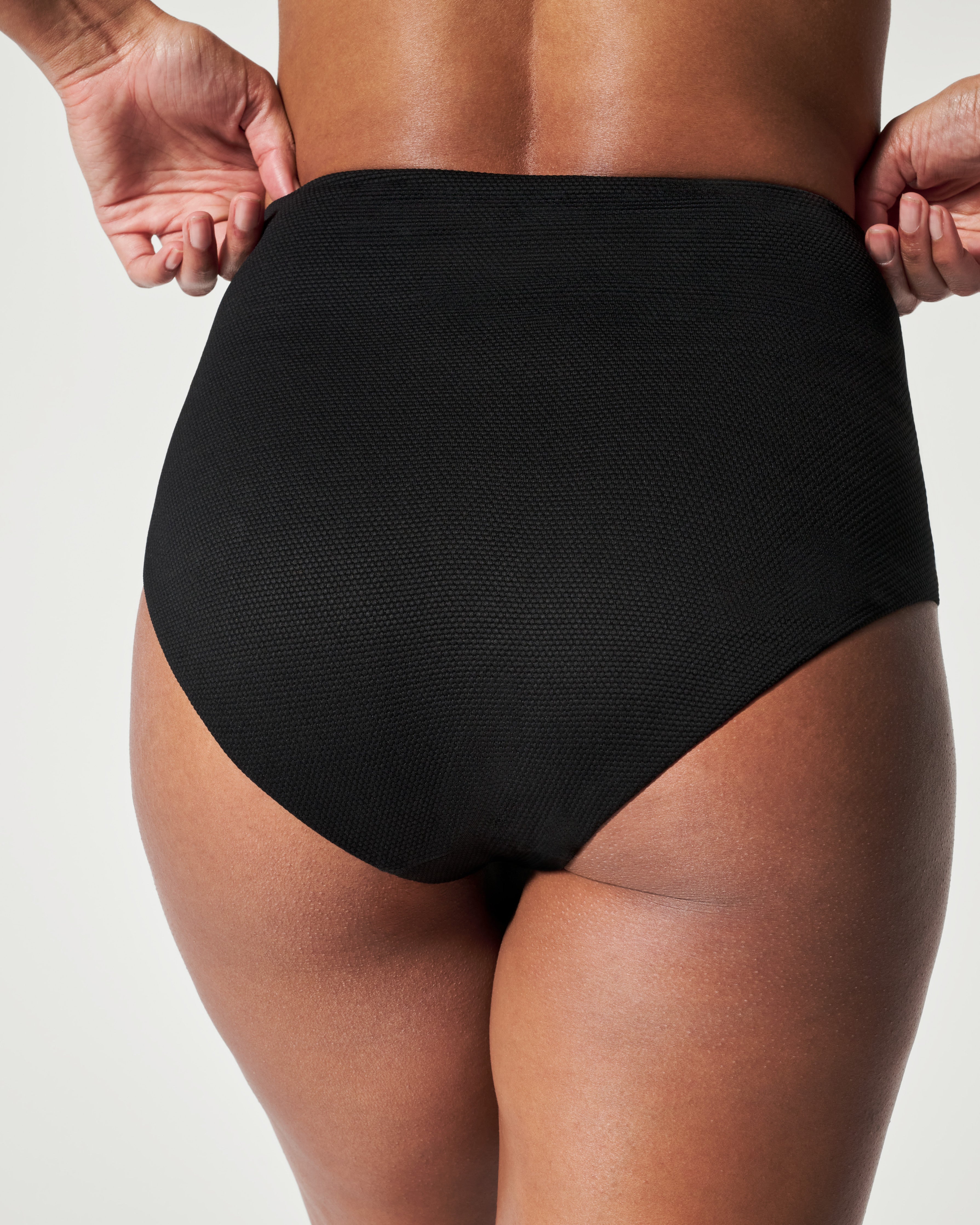 Spanx high waisted swim on sale bottom