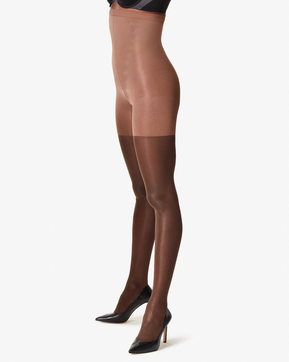 Spanx tights destroyed hosiery size A very black