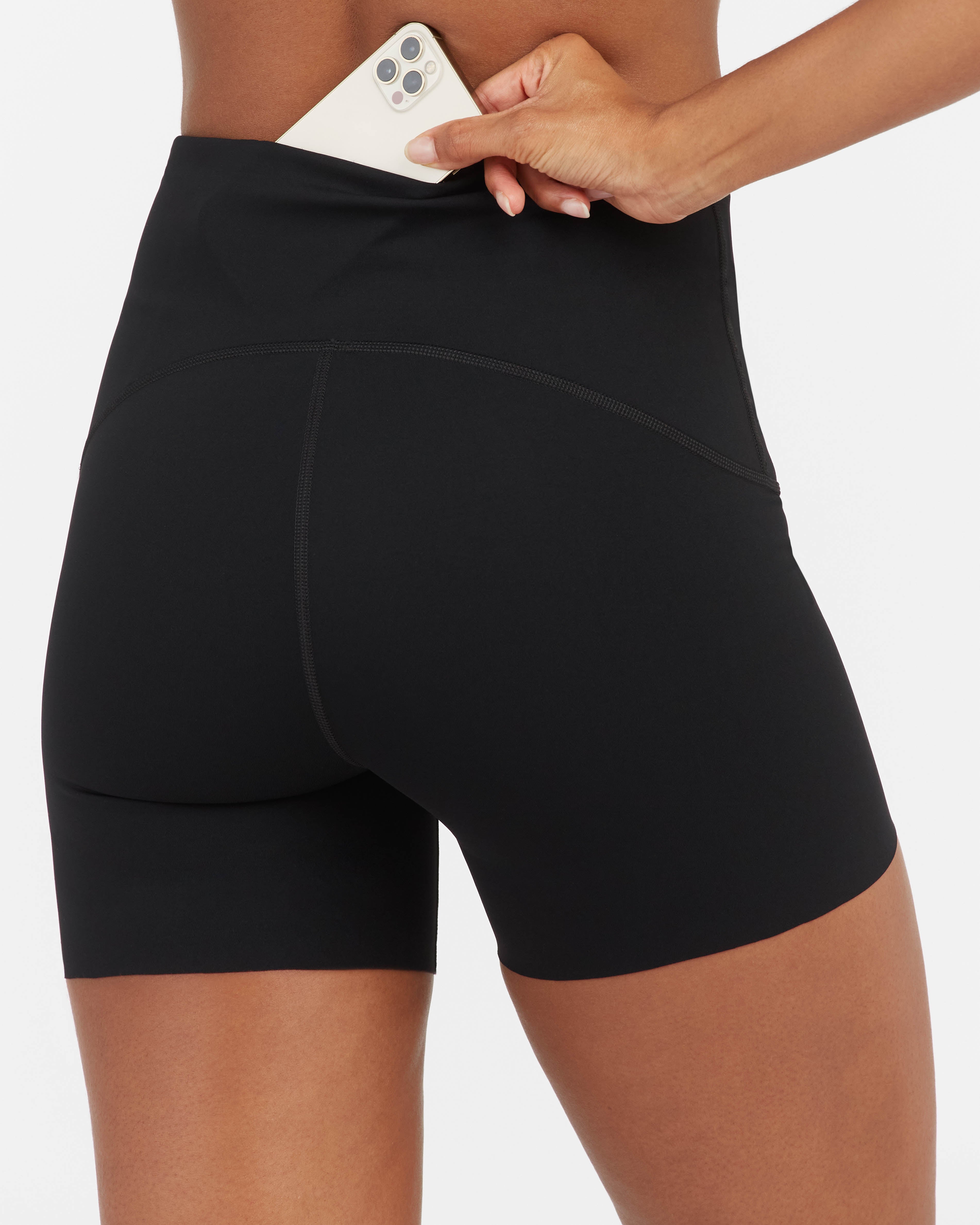 SPANX LOOK AT ME NOW BIKE SHORT, 60% OFF