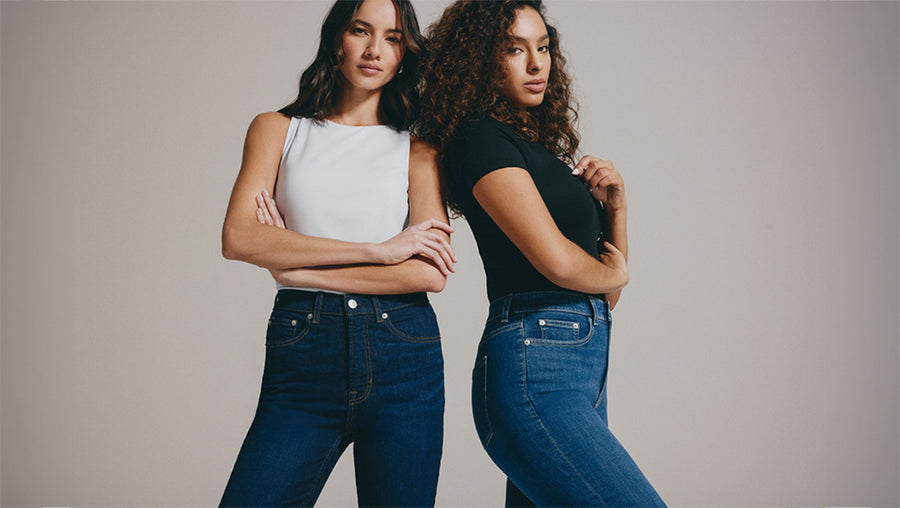 sculpting jeans vs. regular jeans