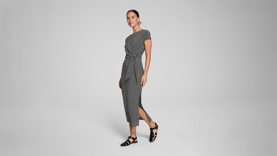 striped dresses and tops