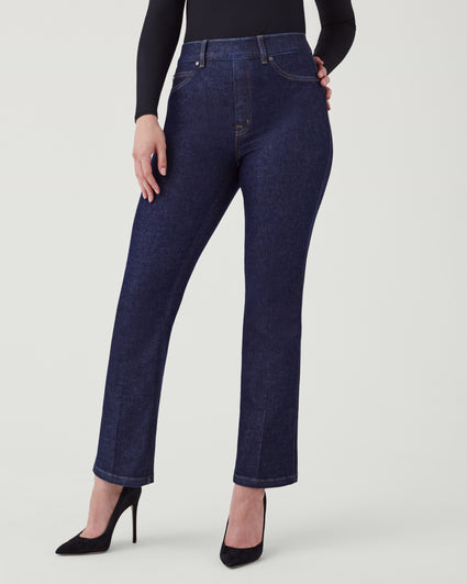 SPANX, Pants & Jumpsuits, Spanx Kick Flare Jeans Vintage Indigo 254