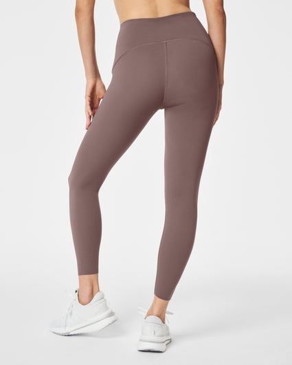 Spanx Leggings Booty Boost Active Cropped Compression 2388 Lapis Night Navy  $88