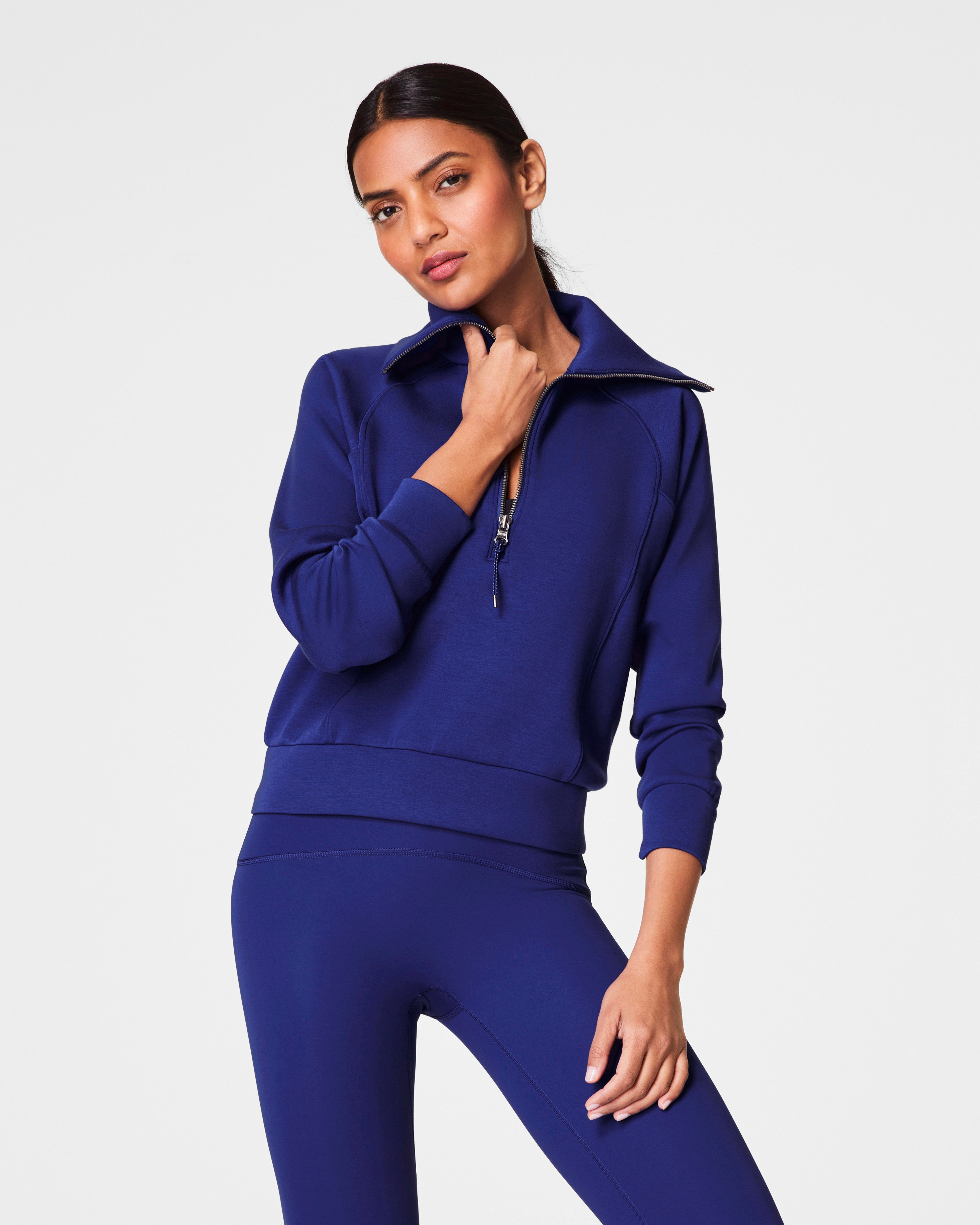 SPANX® AirEssentials Half Zip Sweatshirt for Women