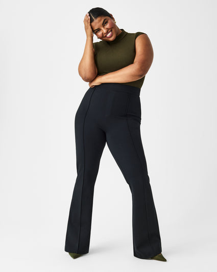 SPANX - @styledby.sarabriana (IG) said it best, The name of these pants  could not be more accurate 🤩 they are indeed PERFECT 👏 The Perfect Pant,  Hi-Rise Flare are ultra-comfy and flattering