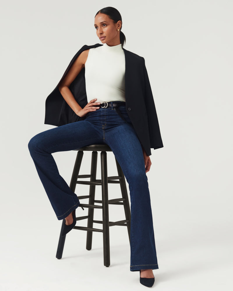 Apparel- Spanx Flare Jeans Midnight Shade