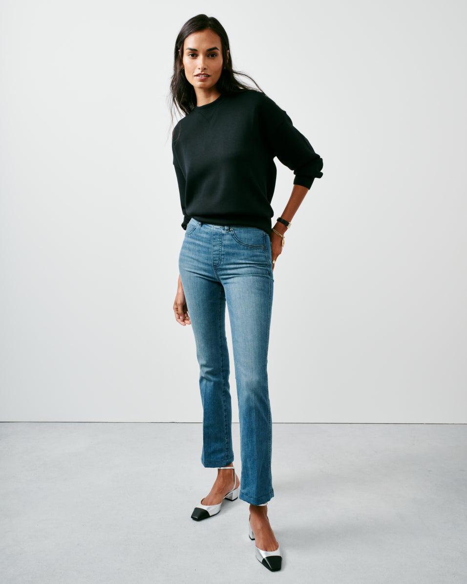 半額ストア SPANXshape™ Indigo Vintage Indigo, Vintage Jeans, Flare Kick EveryWear パンツ