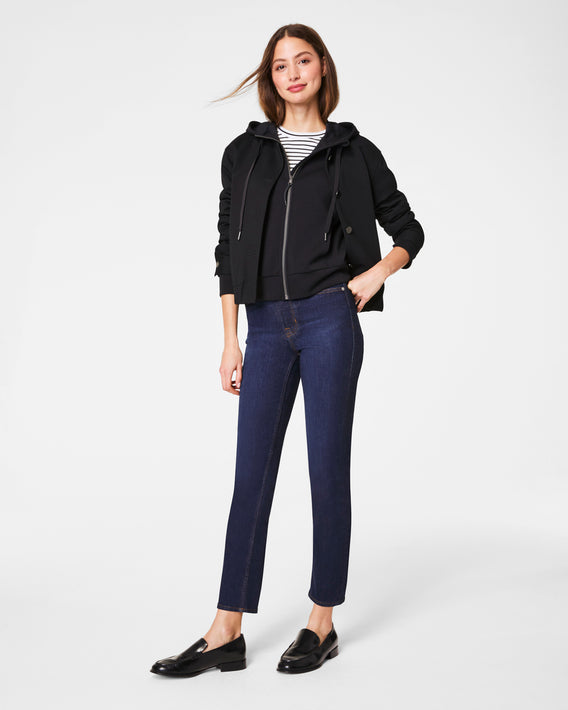 "These are literally my new favorite jeans. They are literally a godsend. And they hide my tummy."