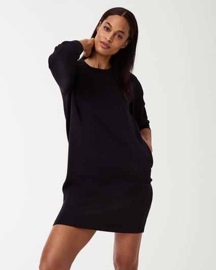 Spanx Black Perfect Length Crewneck Sweatshirt Size M Size M - $42 - From  Amy