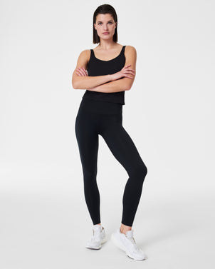 NEW Zelos Black Stretch Cotton Flare Activewear Athleisure Pants