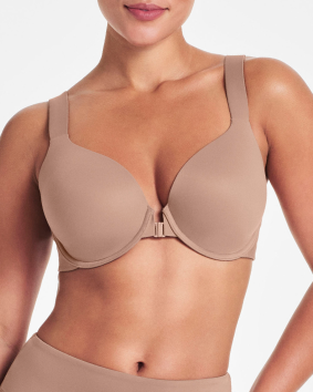 Your new t-shirt bra with soft, dig-free straps and the structure of underwire.