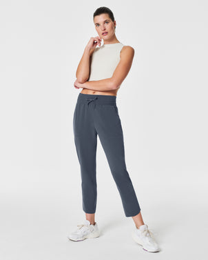 AOSAN Cropped Trousers Elegant Tight Elastic Flare Pants Office Women's  Elastic High Waist Flare Pants Women's Spring Ankle Pants (Color : Black,  Size : XL(55kg-62kg)) : Buy Online at Best Price in