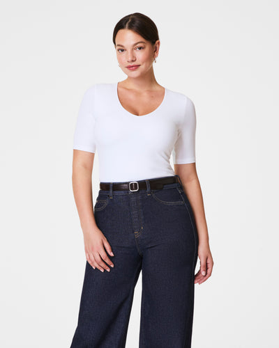 SPANXshape™ EveryWear Wide Leg Jeans, Raw Indigo