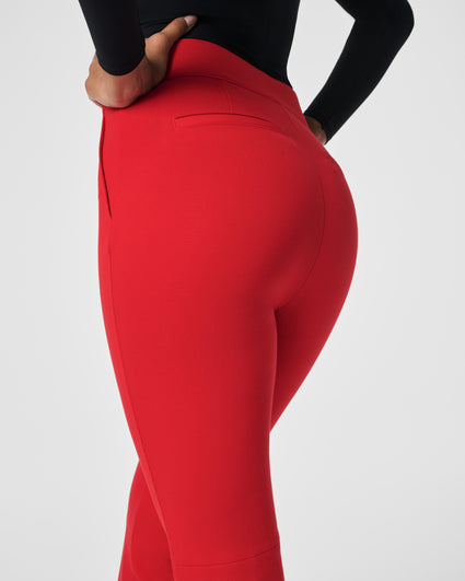 Jackie fold over Yoga Pants Red – Vanessa's Shoetique