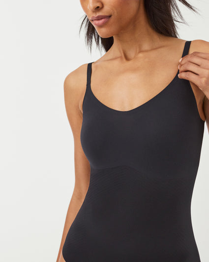 Invisible Shaping Cami Thong Bodysuit