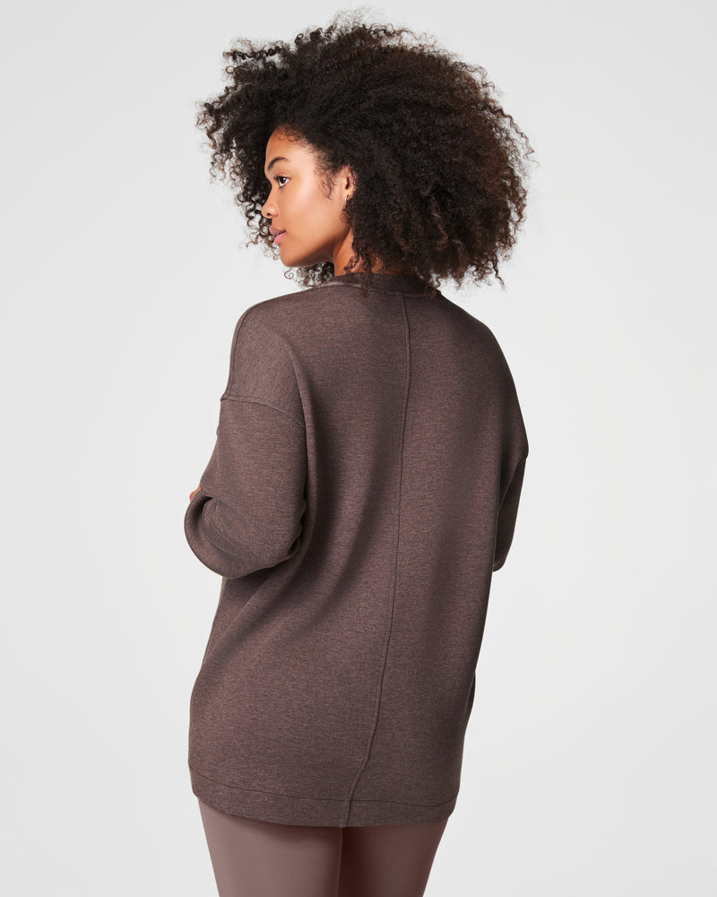 SPANX® AirEssentials Brushed V-Neck Tunic, Heather