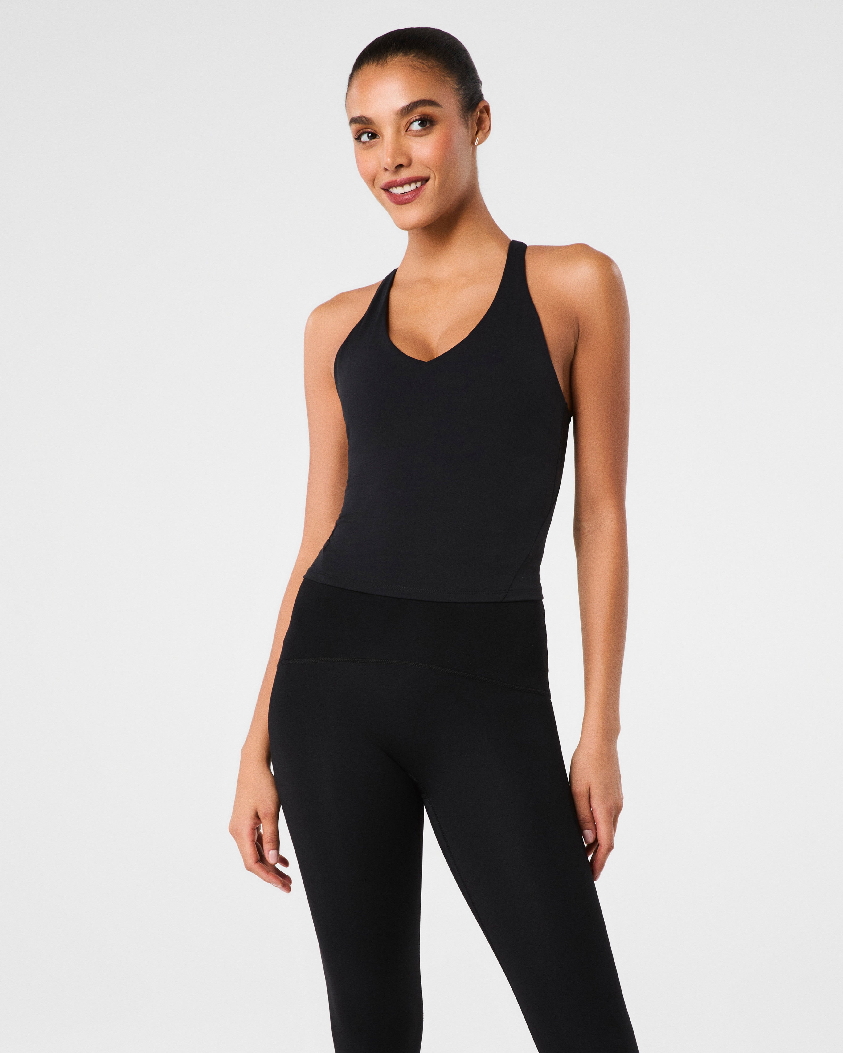 Vintage Black Women's Tri-Blend Racerback Tank | Next Level