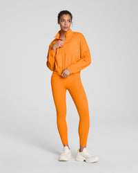 SPANX® Get Moving Textured Half Zip