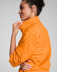 SPANX® Get Moving Textured Half Zip