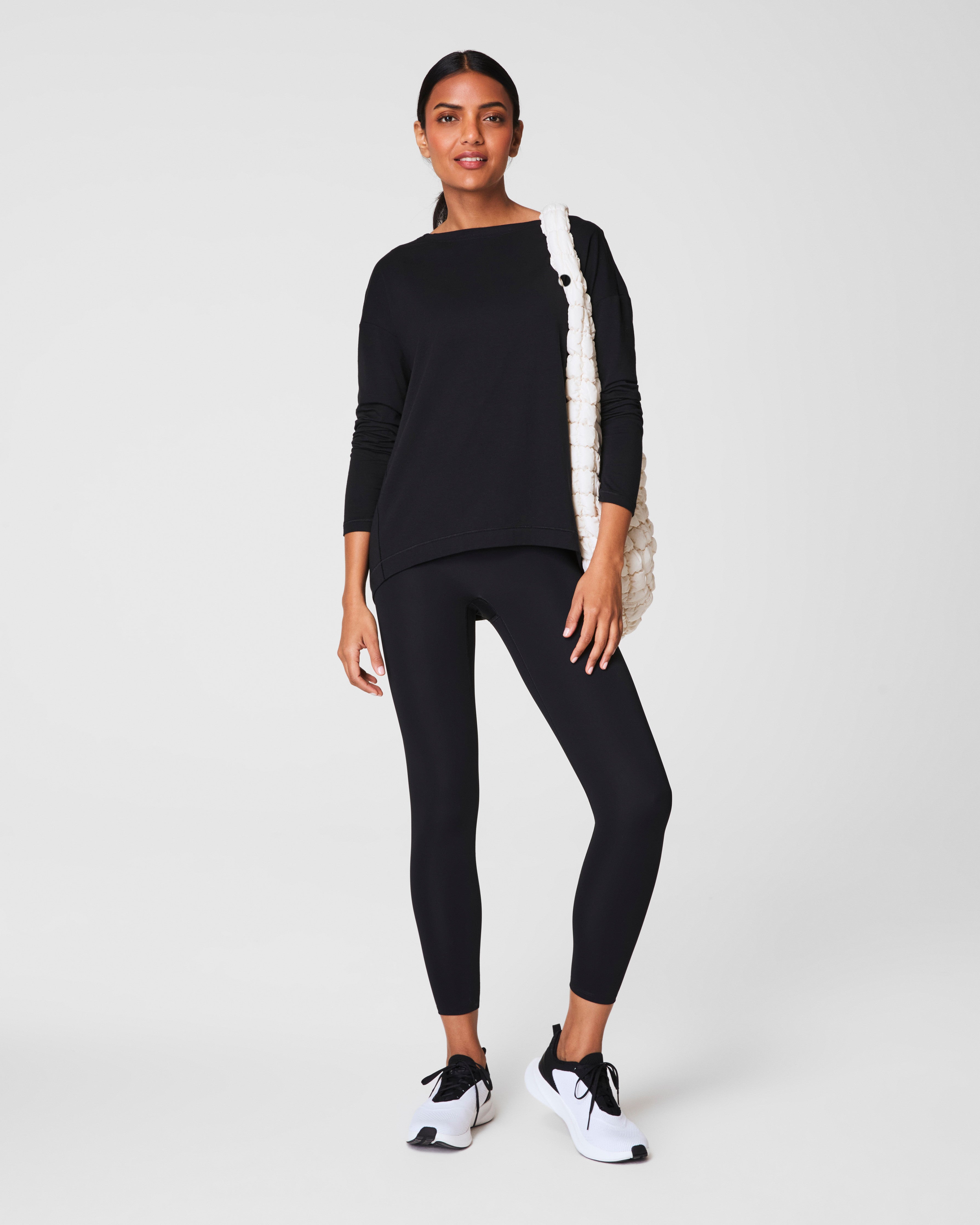 Active Long Sleeve – Moisture-Wicking Fit | SPANX