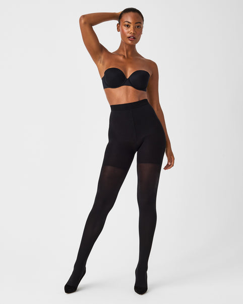 Polka Dot Ultra Thin Black Tights For Women Stretchy Nylon Skinny