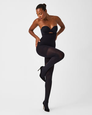 Opaque Tummy Shaping Tights