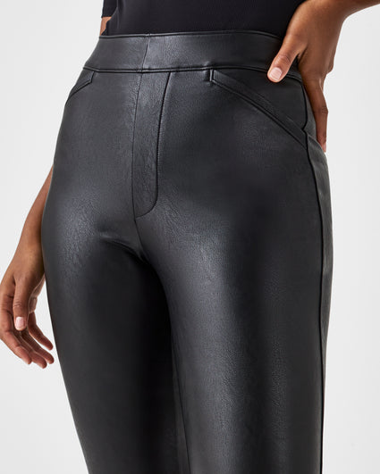 Spanx Leather-Like Flare Pant