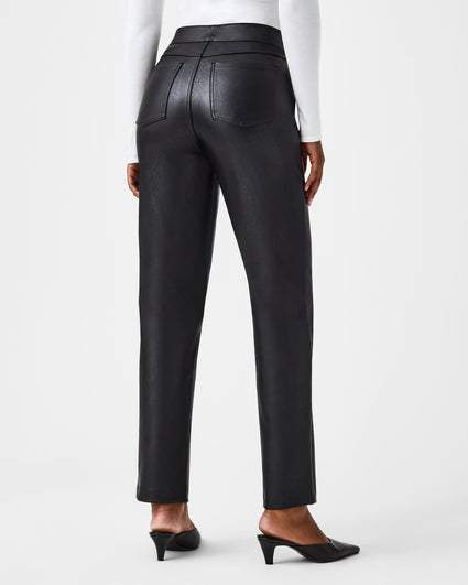 Leather-Like Straight Leg Pant – Spanx