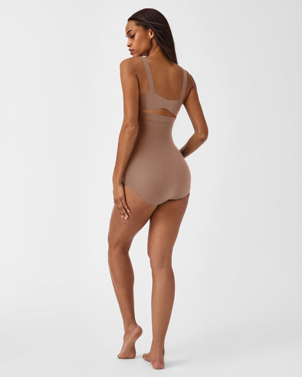 Spanx S1011 Higher Power High-Rise Waist Shaper Nude Women's Panties Size  XL