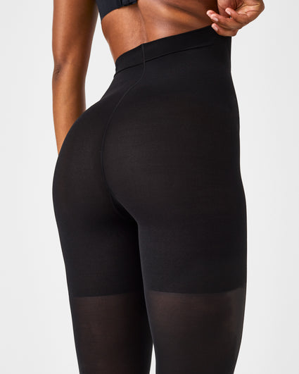 Spanx Tights High Waisted Luxe Leg Very Black A - $26 New With Tags - From  Maybel