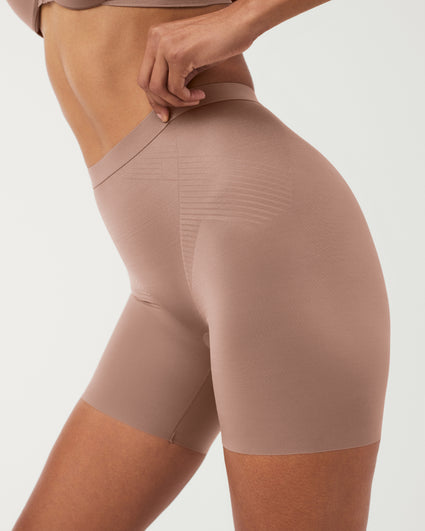 Womens SPANX beige Thinstincts 2.0 Sculpting Shorts