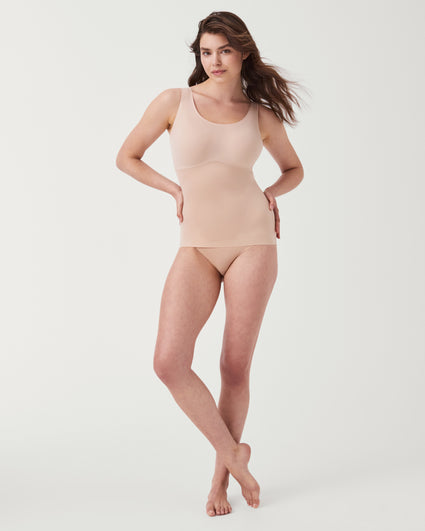 SPANX Trust Your Thinstincts Tank, M, Soft Nude - Import It All